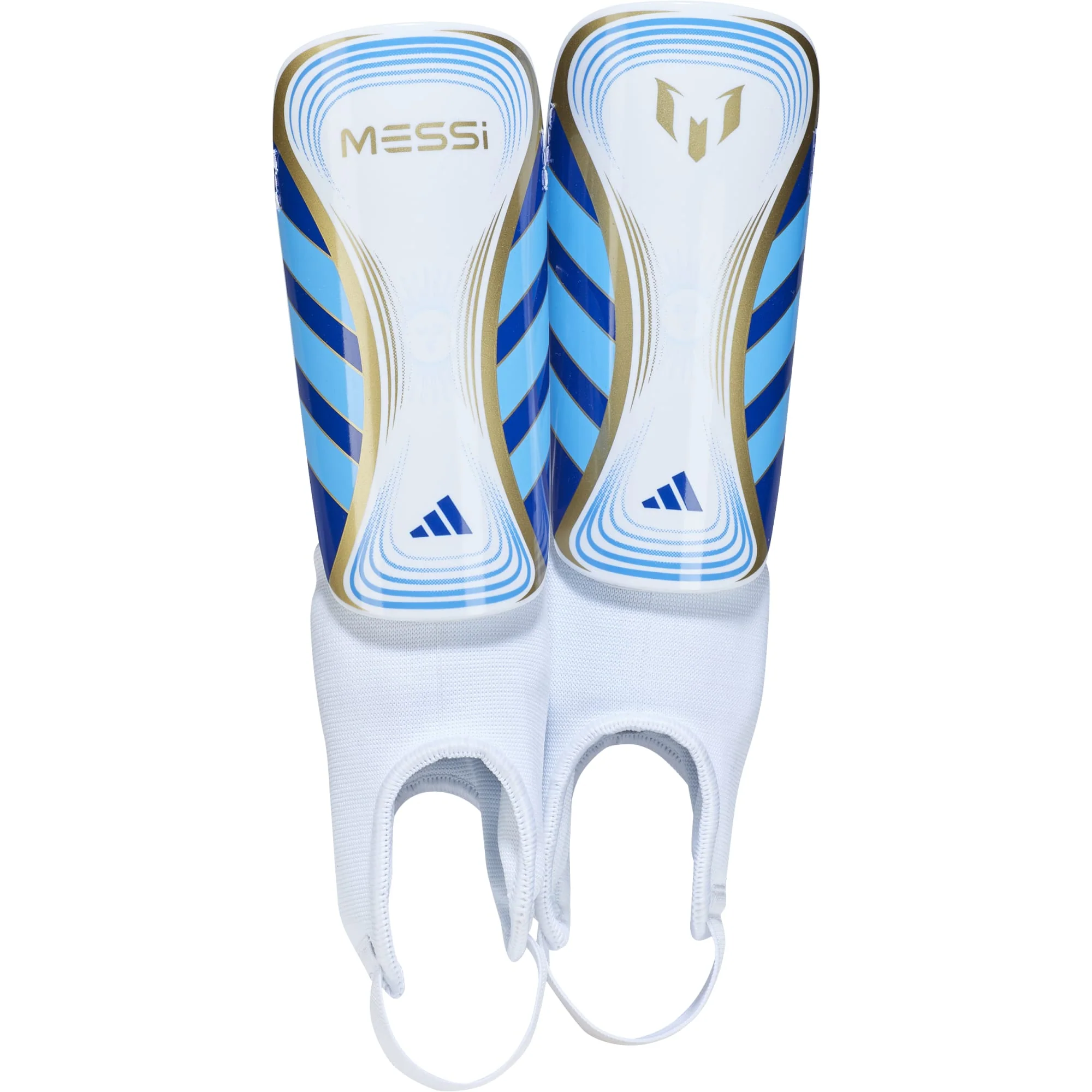 adidas Messi Match Junior Shin Guards - Youth Soccer Shin Pads for Protection & Comfort - Perfect for Training, Games & Practice