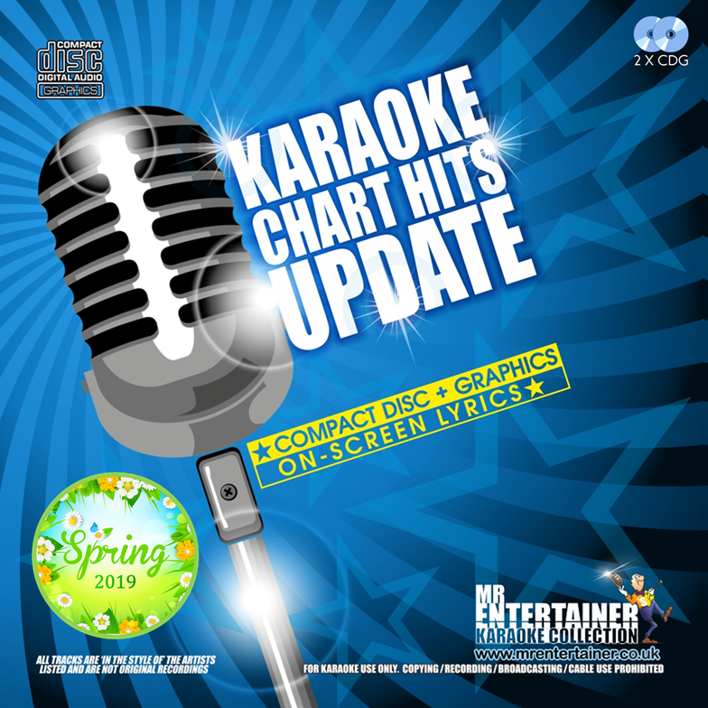 Mr Entertainer Karaoke Chart Hits Update - Spring 2019 | Latest Popular Songs for Home Parties & Entertainment