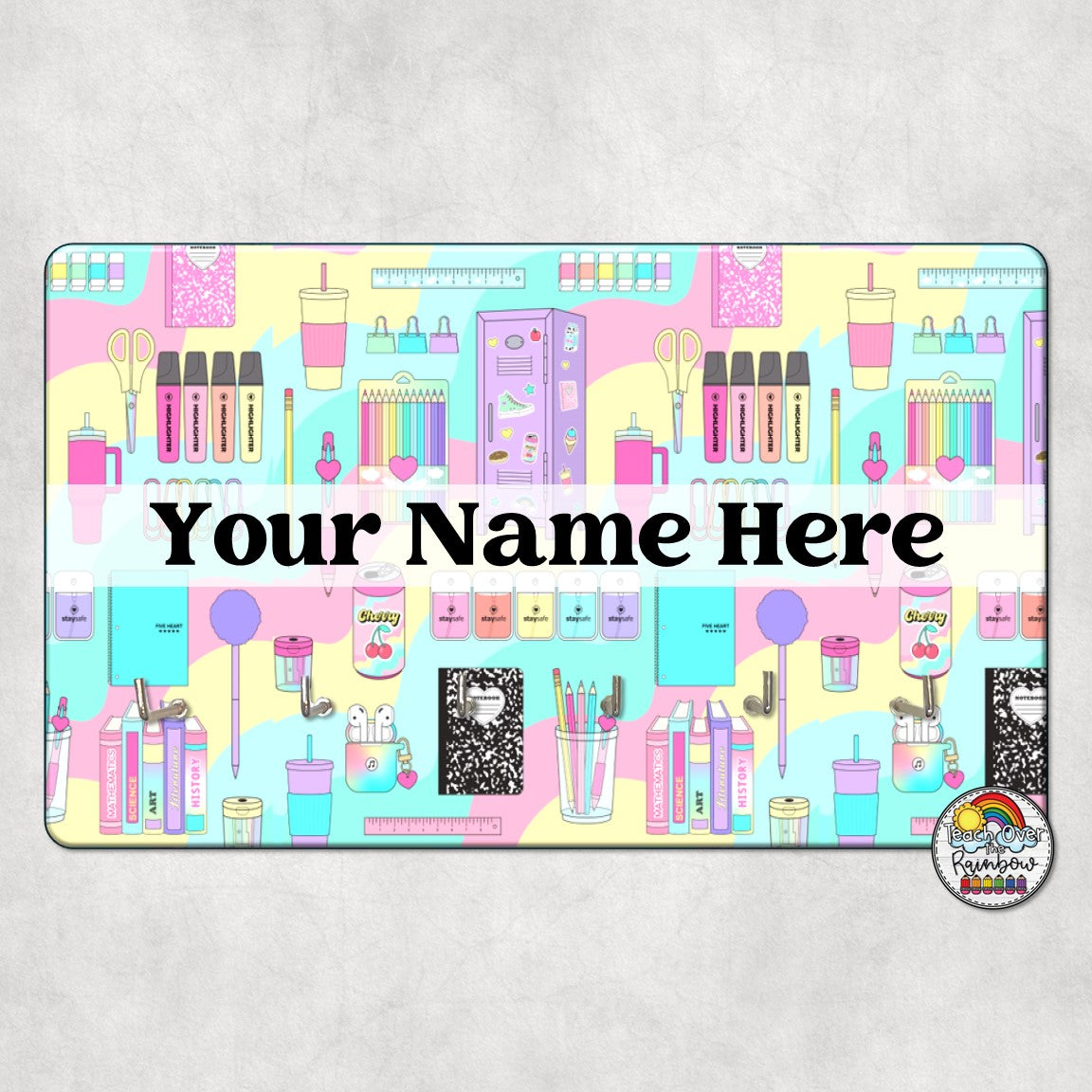 Hall Pass Holder for Teachers - Durable and Stylish Classroom Accessories for School Hallway Passes - Perfect for Elementary, Middle & High School Teachers