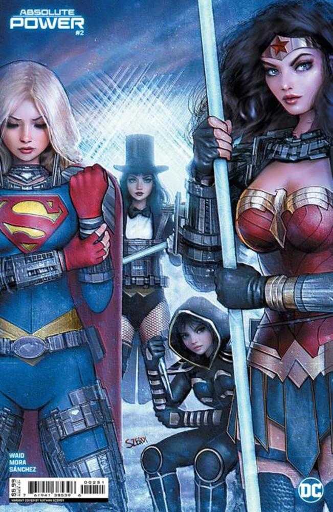 Absolute Power #2 (Of 4) Cover E Nathan Szerdy Card Stock Variant - Limited Edition Comic Book for Collectors, Superhero Fans & Gift Giving