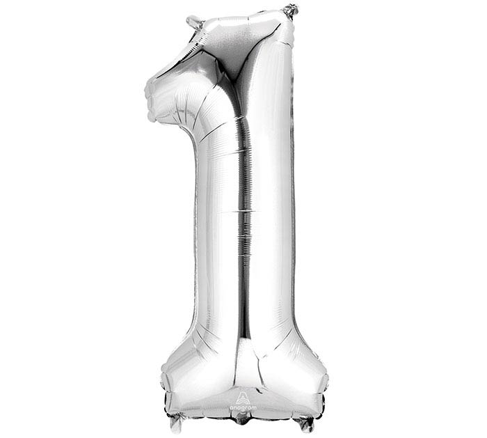 Premium Large Silver Foil Balloons for Parties - #1 Best Seller for Birthday Decorations, Baby Showers & Wedding Celebrations