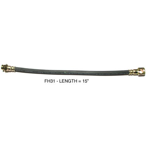 FH31 Front Disc Flex Hose - Durable Brake Hose for Motorcycles & Bikes