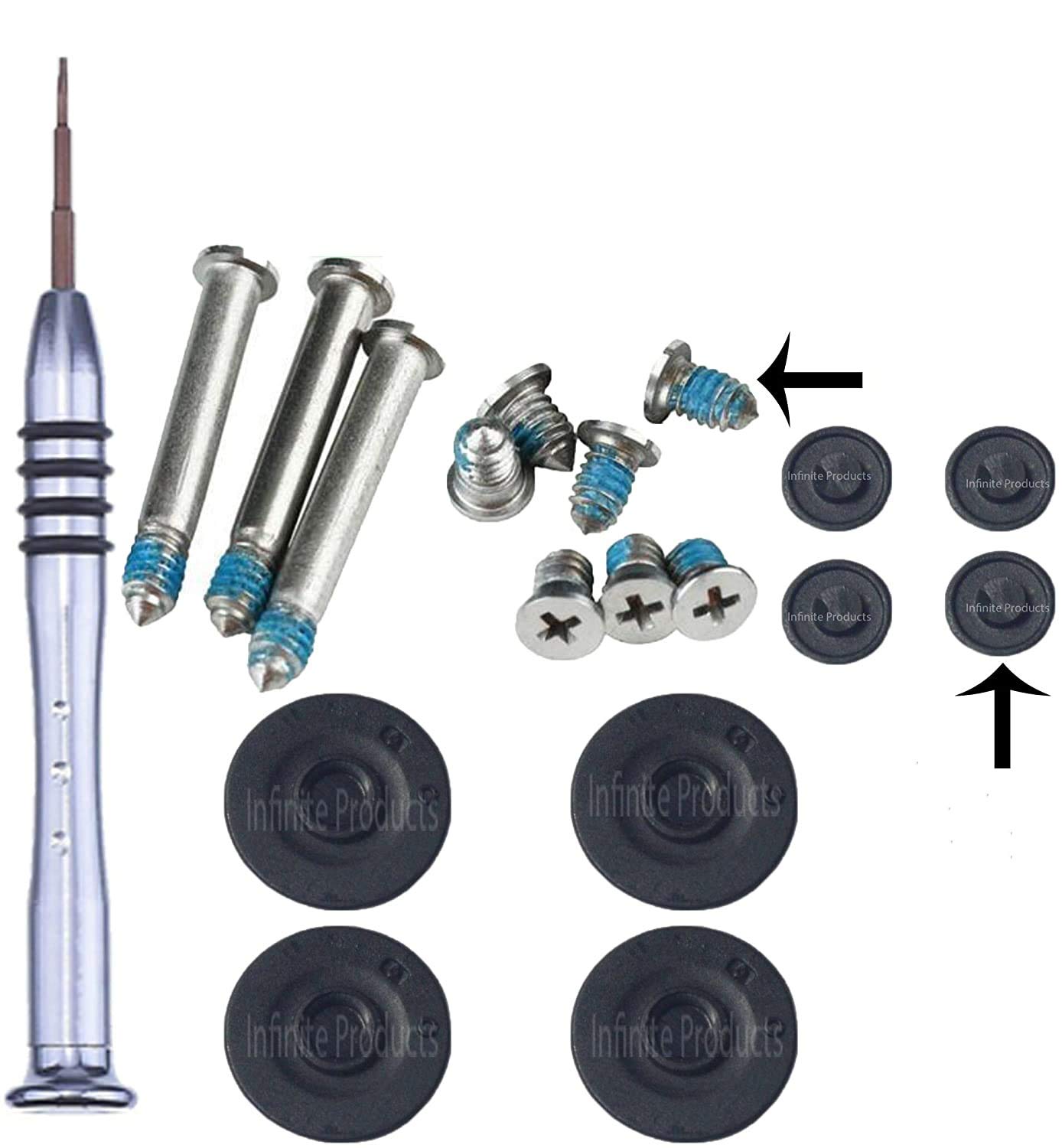Original MacBook Pro Rubber Feet Replacement Kit for 13