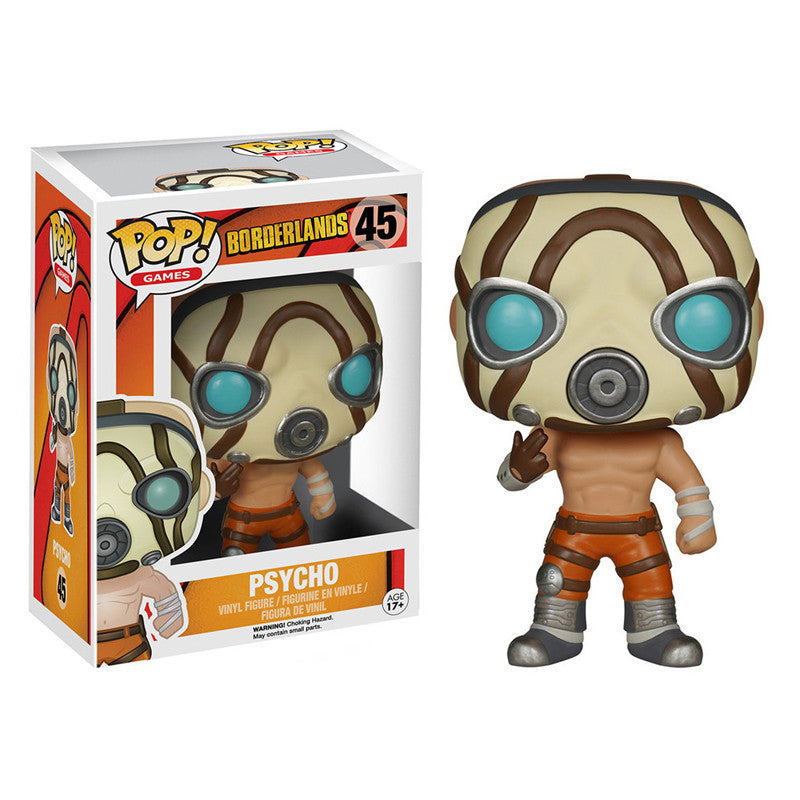 Borderlands Psycho Bandit Pop! Vinyl Figure - Collectible Action Figure for Gamers & Fans | Perfect for Display, Gifts, and Gaming Setups