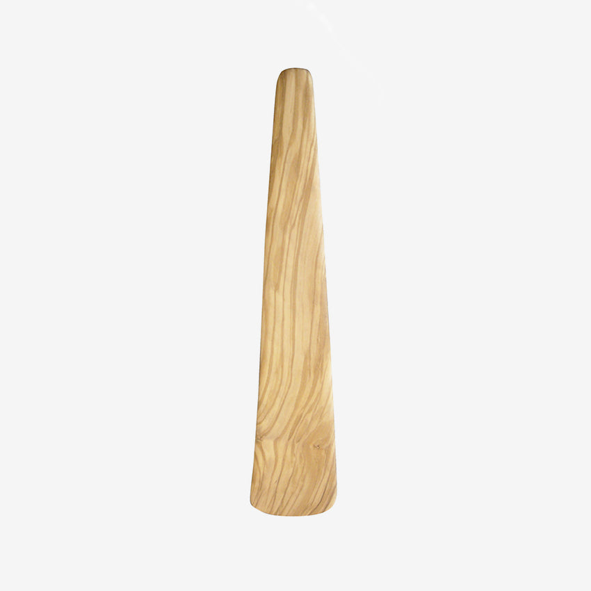 Premium Olive Wood Spatula CDU/20 - Handcrafted Kitchen Utensil for Cooking & Baking - Perfect for Stirring, Flipping & Serving - Eco-Friendly & Durable Wooden Turner for Home Chefs