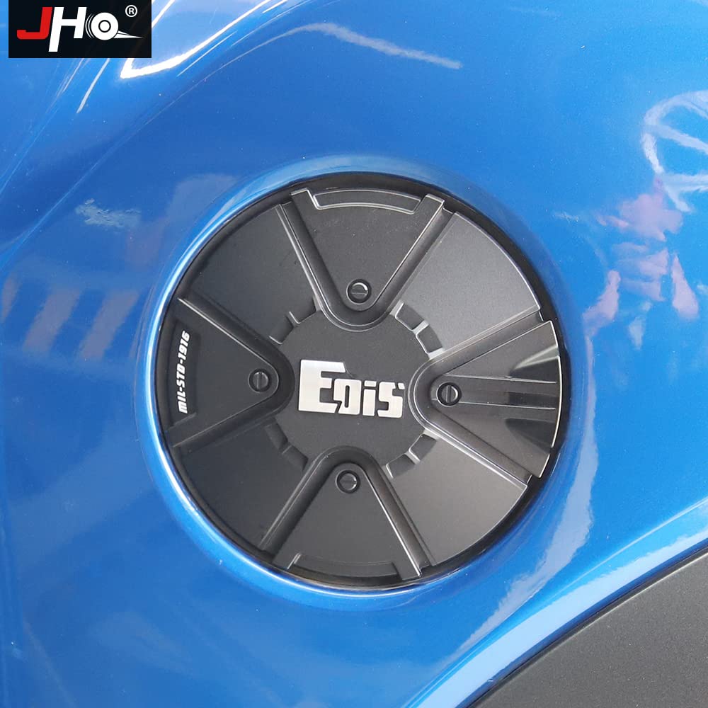 Premium Aluminum Magnesium Alloy Gas Cap Cover for Ford F150 Raptor (2017-2020 Models) - Durable Fuel Filler Cap Replacement Accessory in Sleek Grey - Perfect for Off-Roading & Truck Customization