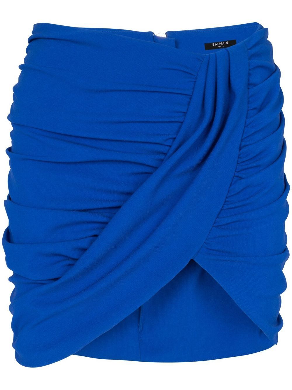 Balmain Women's Blue Short Sleeve T-Shirt | Luxury Casual Top for Everyday Wear & Night Out
