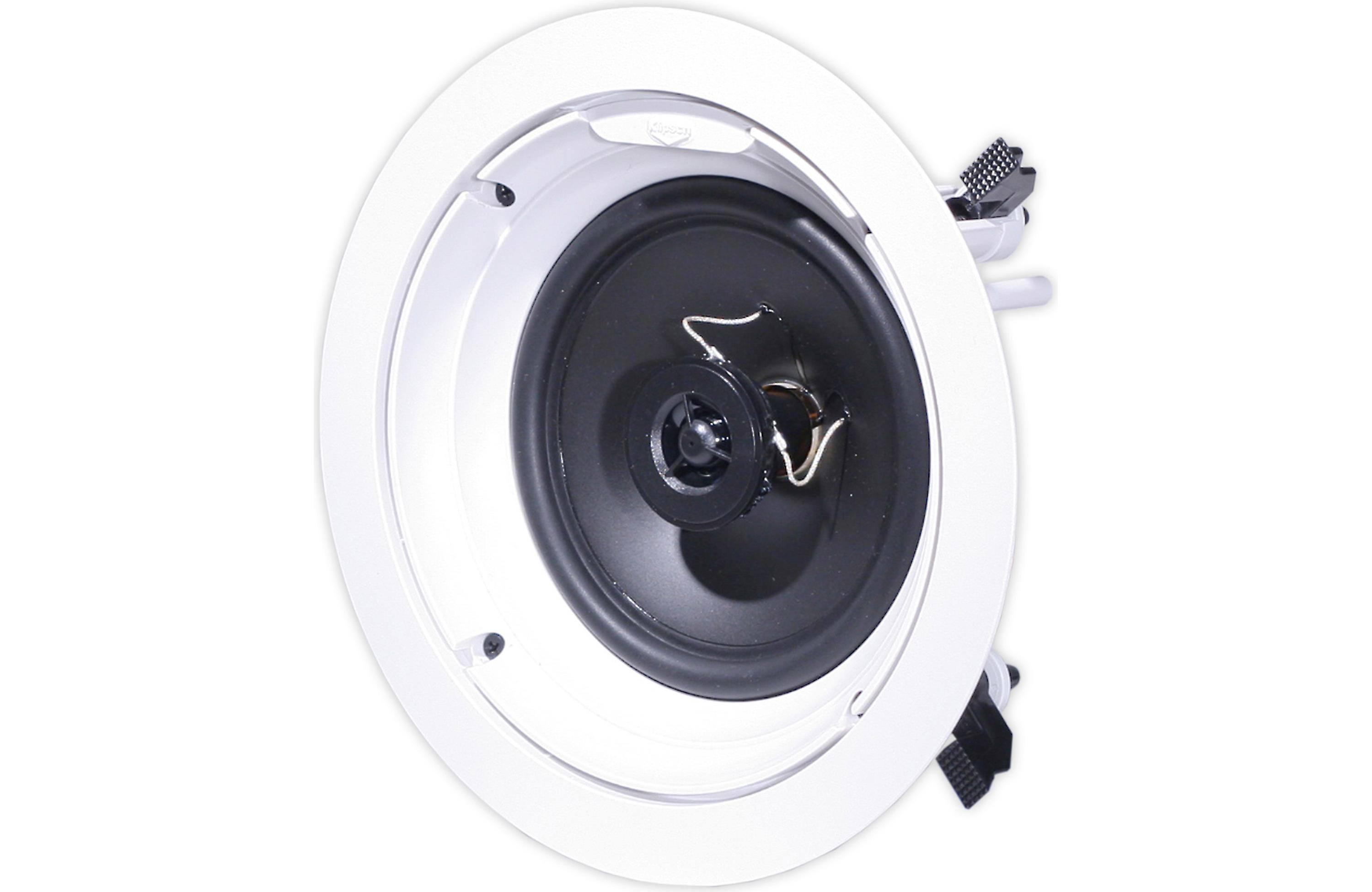 Klipsch R-1650-C Premium In-Ceiling Speaker - High-Quality Sound for Home Theater & Music - Perfect for Living Room, Bedroom & Office Audio Systems