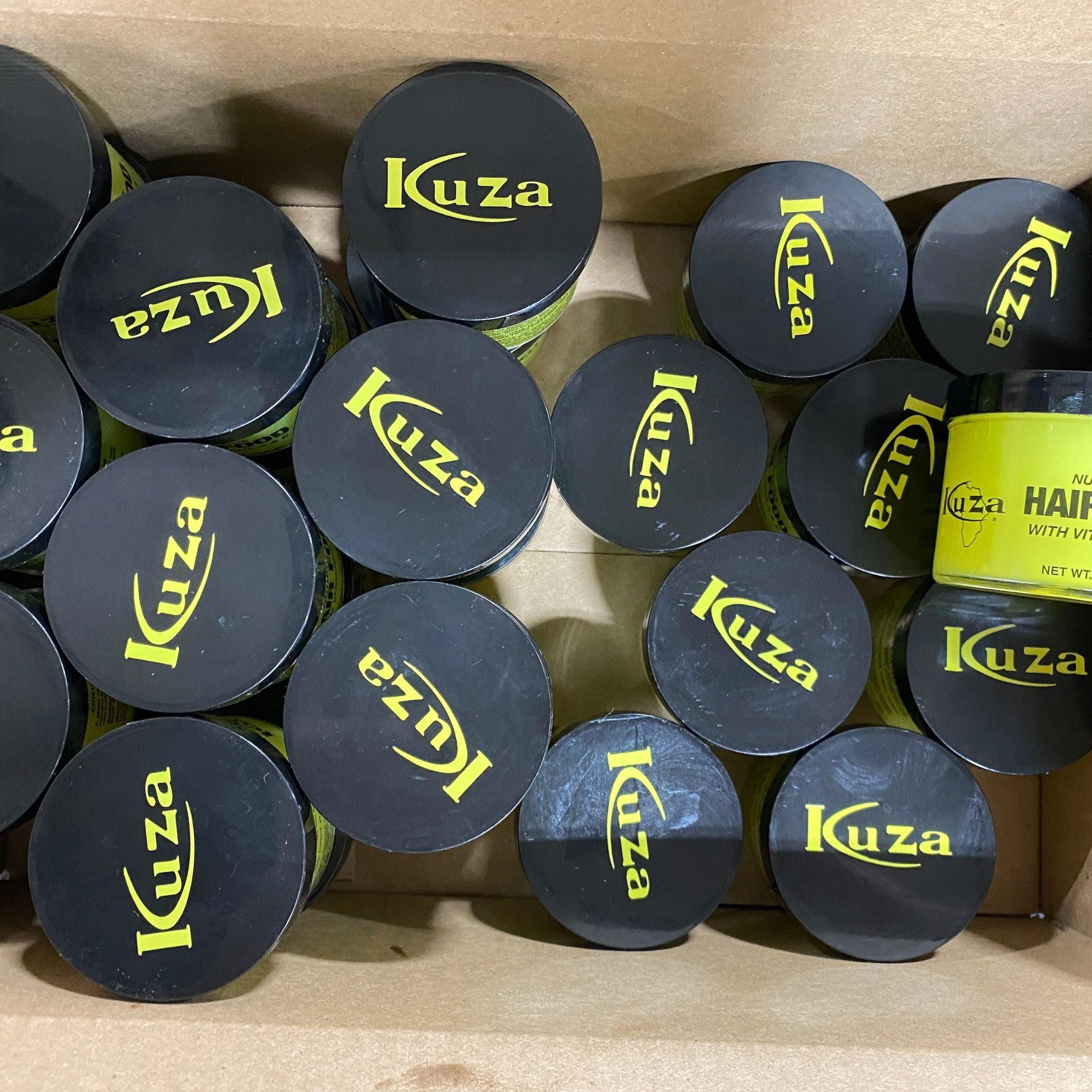 Kuza Nutritious Hair Food with Vitamins A & E - 4OZ (28 Pcs Box) for Hair Growth & Repair - Perfect for Dry, Damaged Hair & Scalp Care
