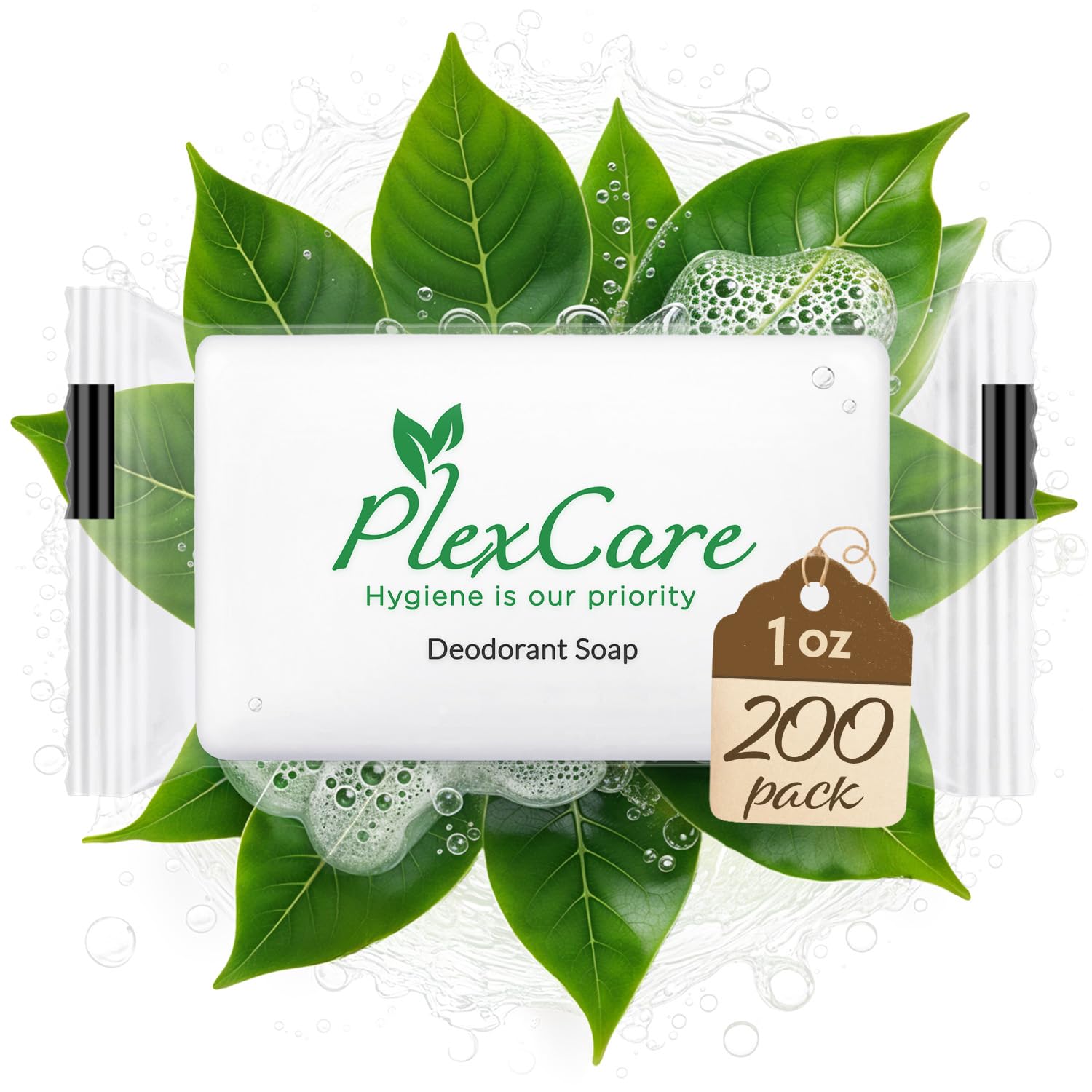 200 Pack 1 oz Bar Soap Bulk - Travel Size Individually Wrapped Hotel Amenities | Pleasant Scent for Hospitality, Guest Rooms & Travel Toiletries | Perfect for Hotels, Motels, Airbnb & Vacation Rentals