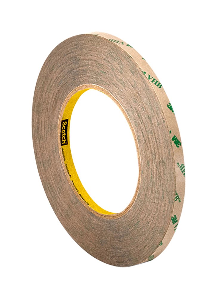 3M VHB Tape F9460PC - 12 Inch Width x 5 Yard Length (1 Roll) - Heavy Duty Double Sided Adhesive for Mounting, Signage & Automotive Applications