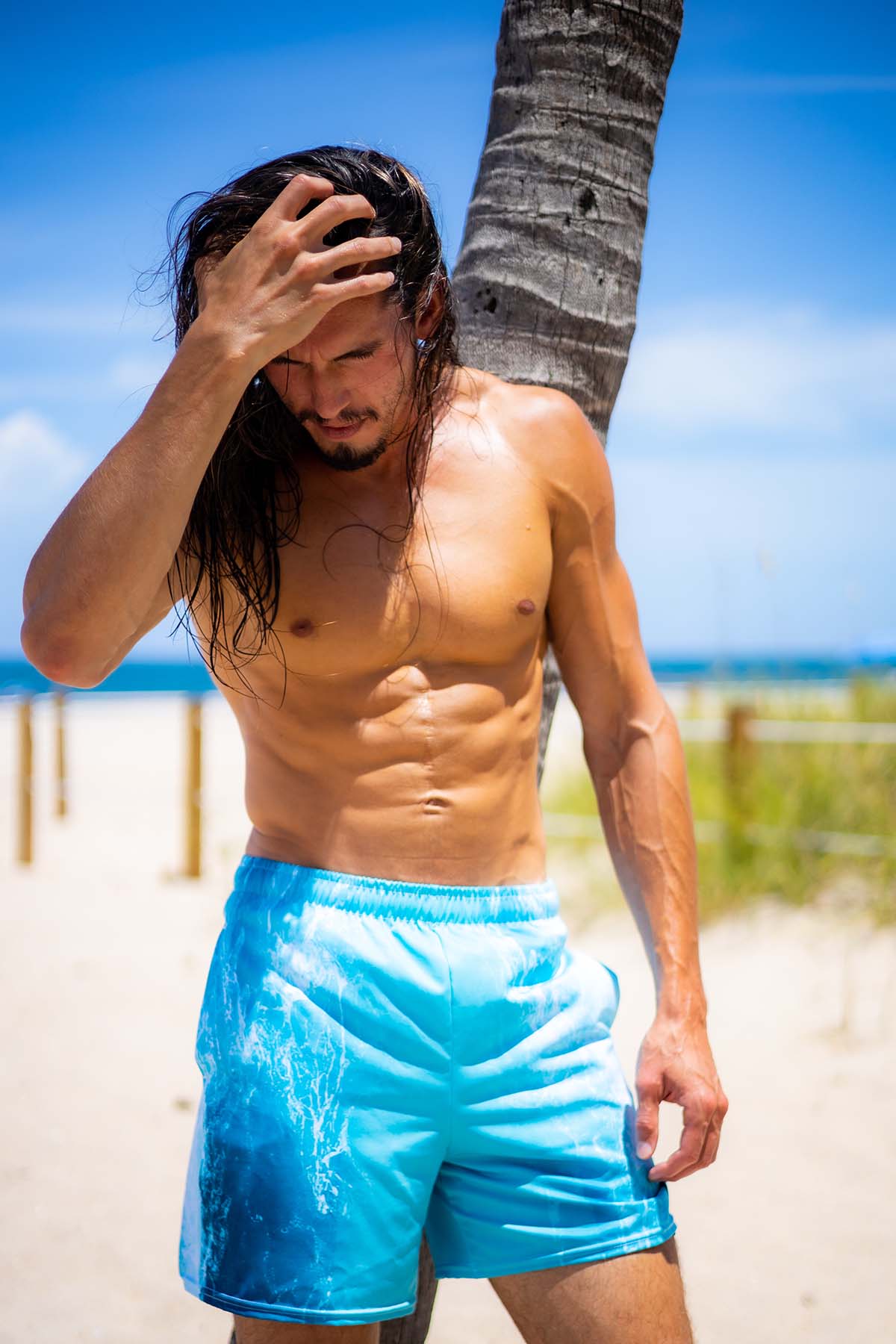 Men's Quick-Dry Swim Board Shorts for Swimming, Surfing & Beach - Comfortable & Stylish Summer Swimwear