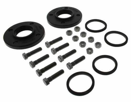 Grundfos 2 NPT Cast Iron Flange Set GPU 96409354 - Durable Pipe Fittings for Water Pumps & Plumbing Systems