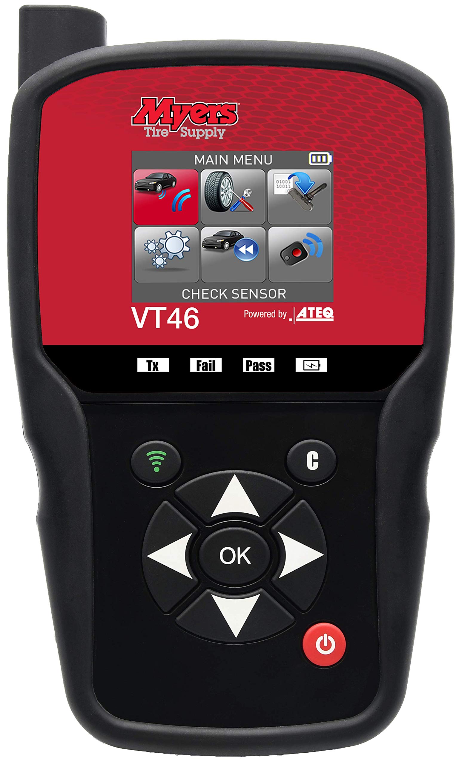 MTS46 TPMS Activation Tool - Professional TPMS Sensor Programming & ECU Reset Device for Tire Pressure Monitoring System - Perfect for Auto Shops & DIY Car Maintenance