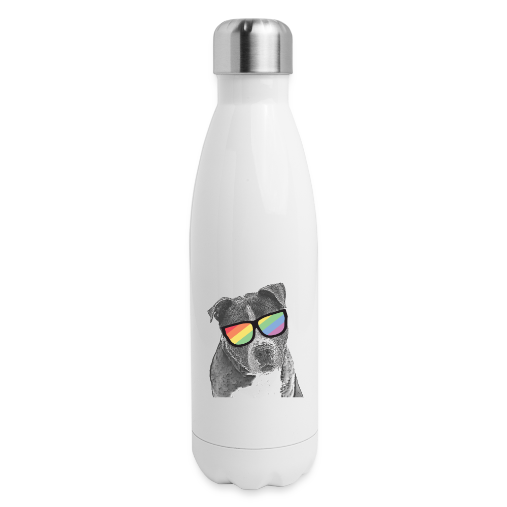 Pride Dog Insulated Stainless Steel Water Bottle - Leak Proof & Durable Pet Water Container for Outdoor Adventures, Hiking, and Travel - Keeps Water Cold for 24 Hours