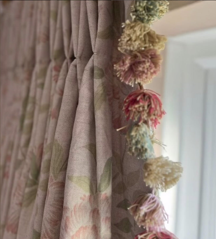 Premium Peony Fabric - Soft & Naturally Pink Floral Textile for Home Decor, Upholstery, and DIY Craft Projects
