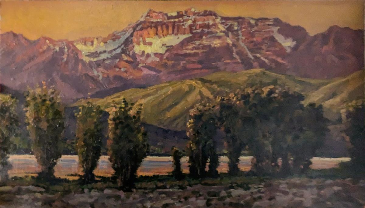 Morning Light Deer Creek Reservoir Original Artwork - Stunning Landscape Painting for Home & Office Decor | Perfect for Living Room, Bedroom, or Gift