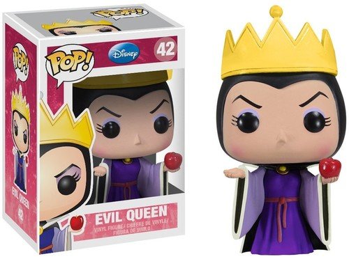 Funko POP Disney Series 4 Wicked Evil Queen Vinyl Figure - Collectible Toy for Disney Fans, Home Decor & Gift for Movie Lovers