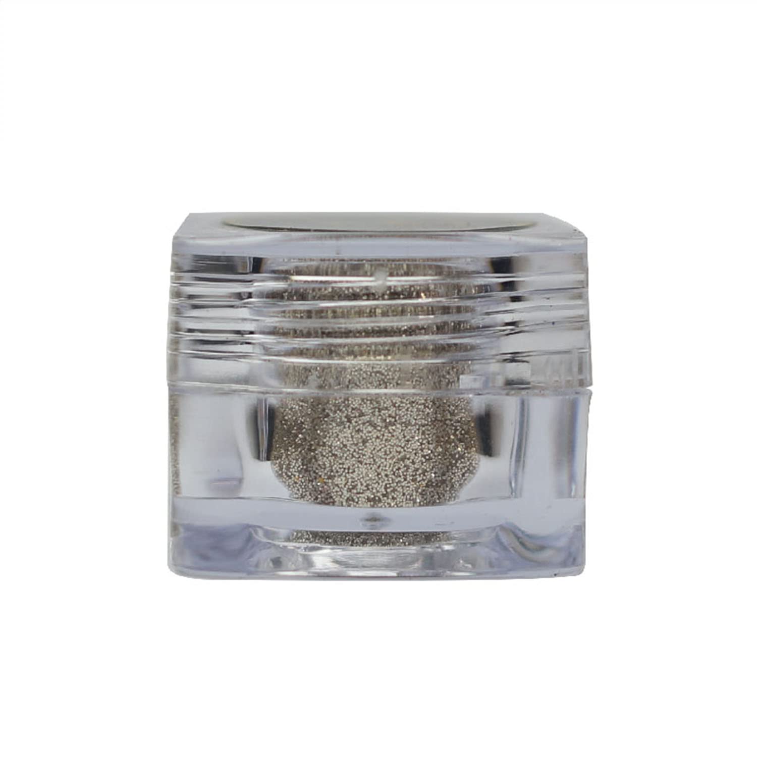 Veoni Belle Loose Glitter Eyeshadow & Nail Pigment - Champagne Gold Shimmer for Party, Festival & Special Occasion Makeup