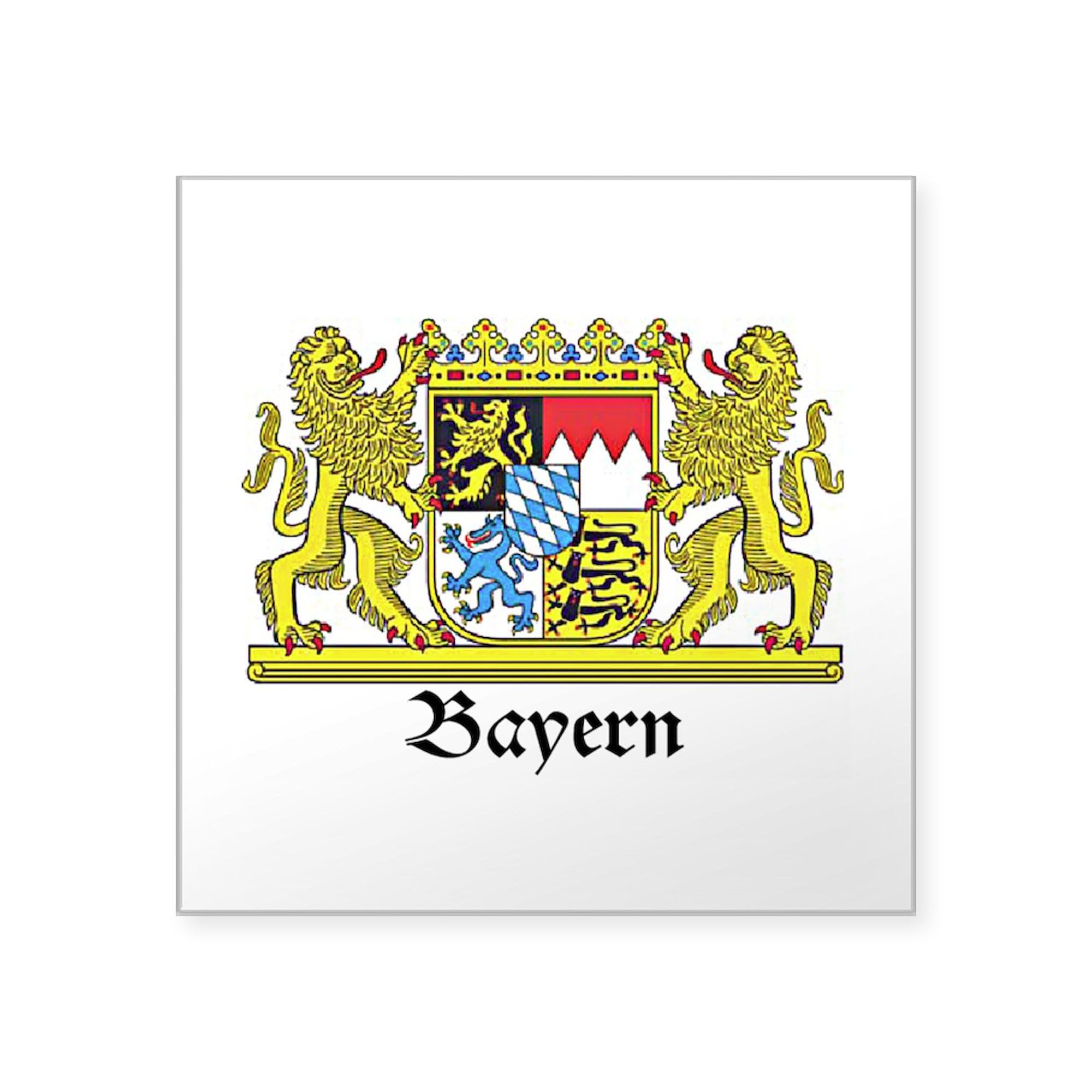 Bayern Car Sticker Decal - Durable Bumper Sticker for Cars & Laptops