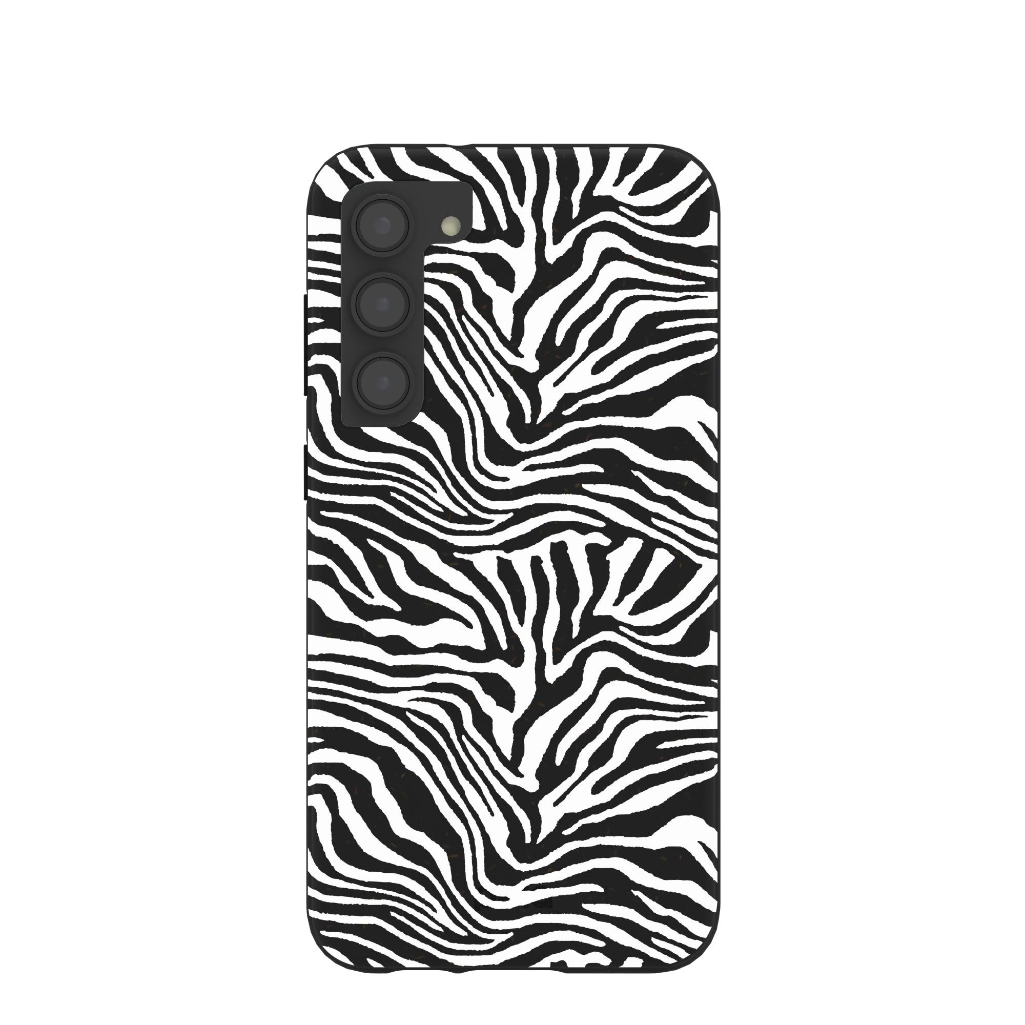 Samsung Galaxy S23 Plus Case with Black Zebra Stripes - Slim Protective Cover for Everyday Use, Work & Travel