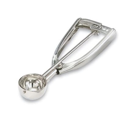 Vollrath #50 0.63 Oz Stainless Steel Squeeze Disher - Perfect for Portion Control in Bakeries, Catering & Ice Cream Shops