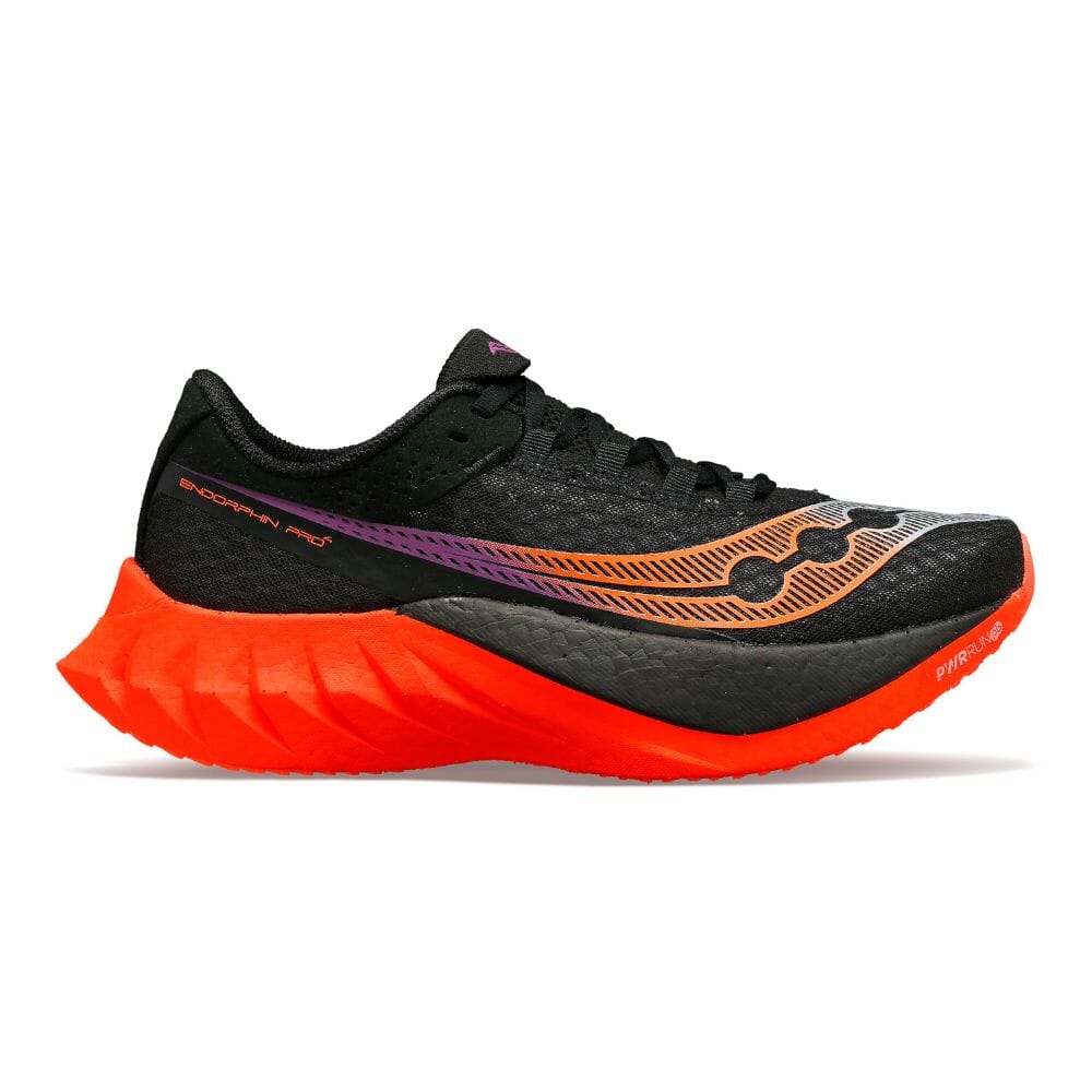 Saucony Women's Endorphin Pro 4 Running Shoes - Lightweight Carbon Fiber Racing Sneakers for Marathon & Road Racing - Perfect for Long Distance Training & Competitive Running