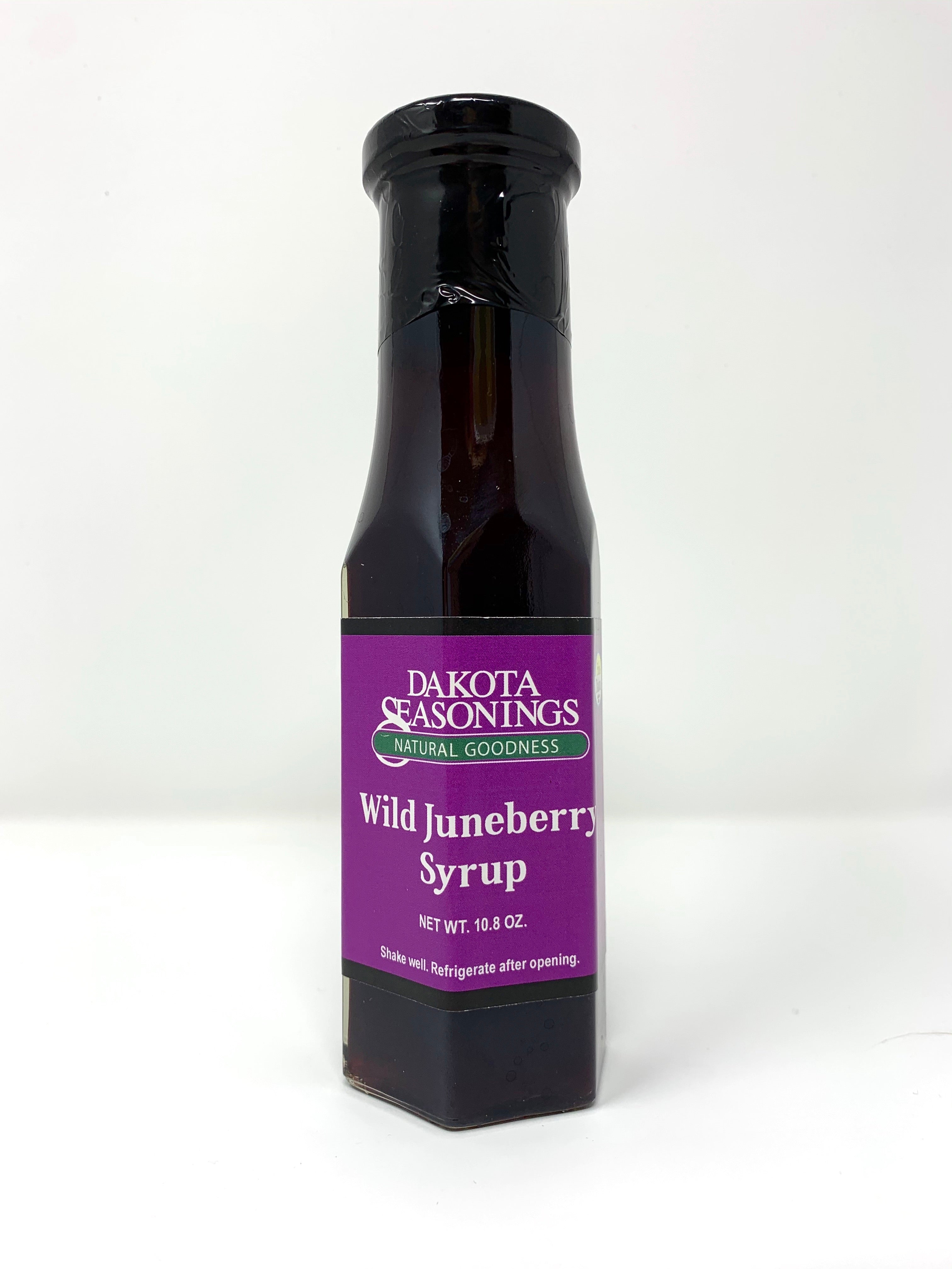 Organic Wild Juneberry Syrup - 100% Natural, No Preservatives - Perfect for Pancakes, Desserts & Cocktails