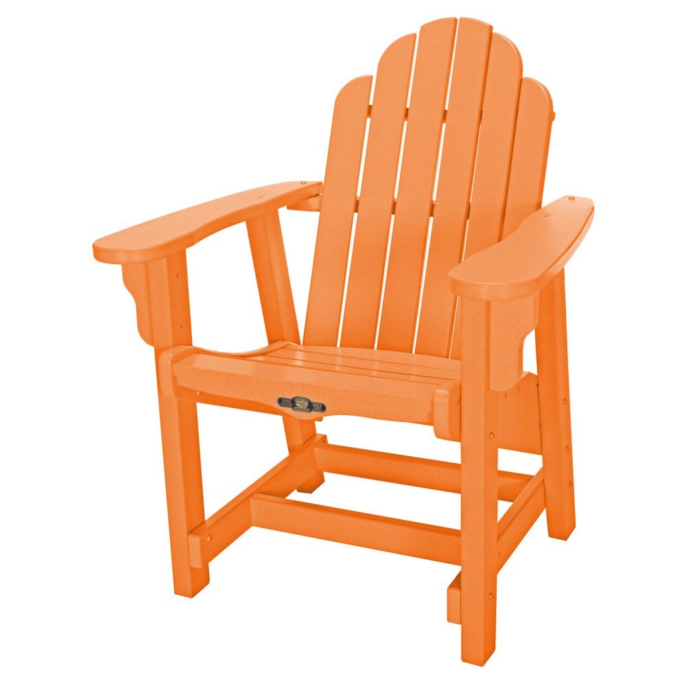 Pawley's Island Essentials Orange Conversational Chair - Perfect for Living Room, Patio, and Outdoor Relaxation