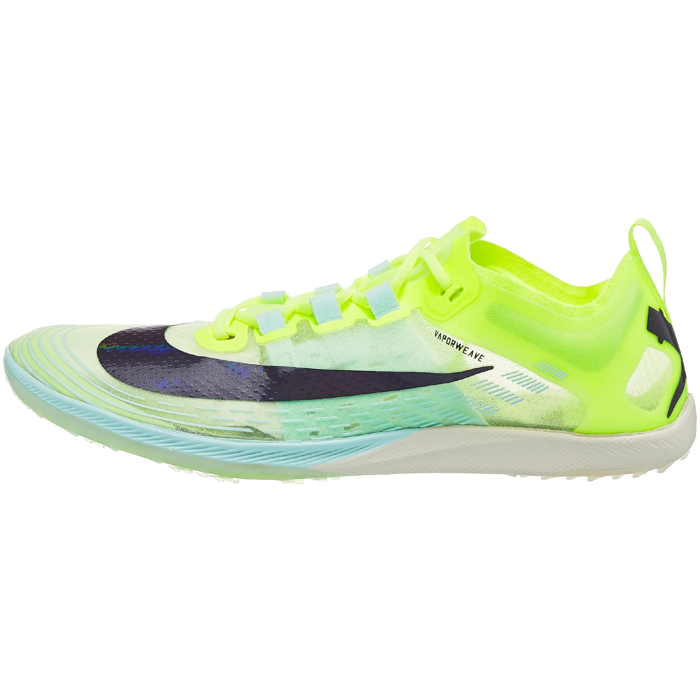 Nike Zoom Victory 5 XC Track & Field Distance Spikes - Men's 11.5/Women's 13 - Volt/Cave Purple/Mint Foam/Coconut Milk - Lightweight Running Shoes for Cross Country & Long Distance Track Events