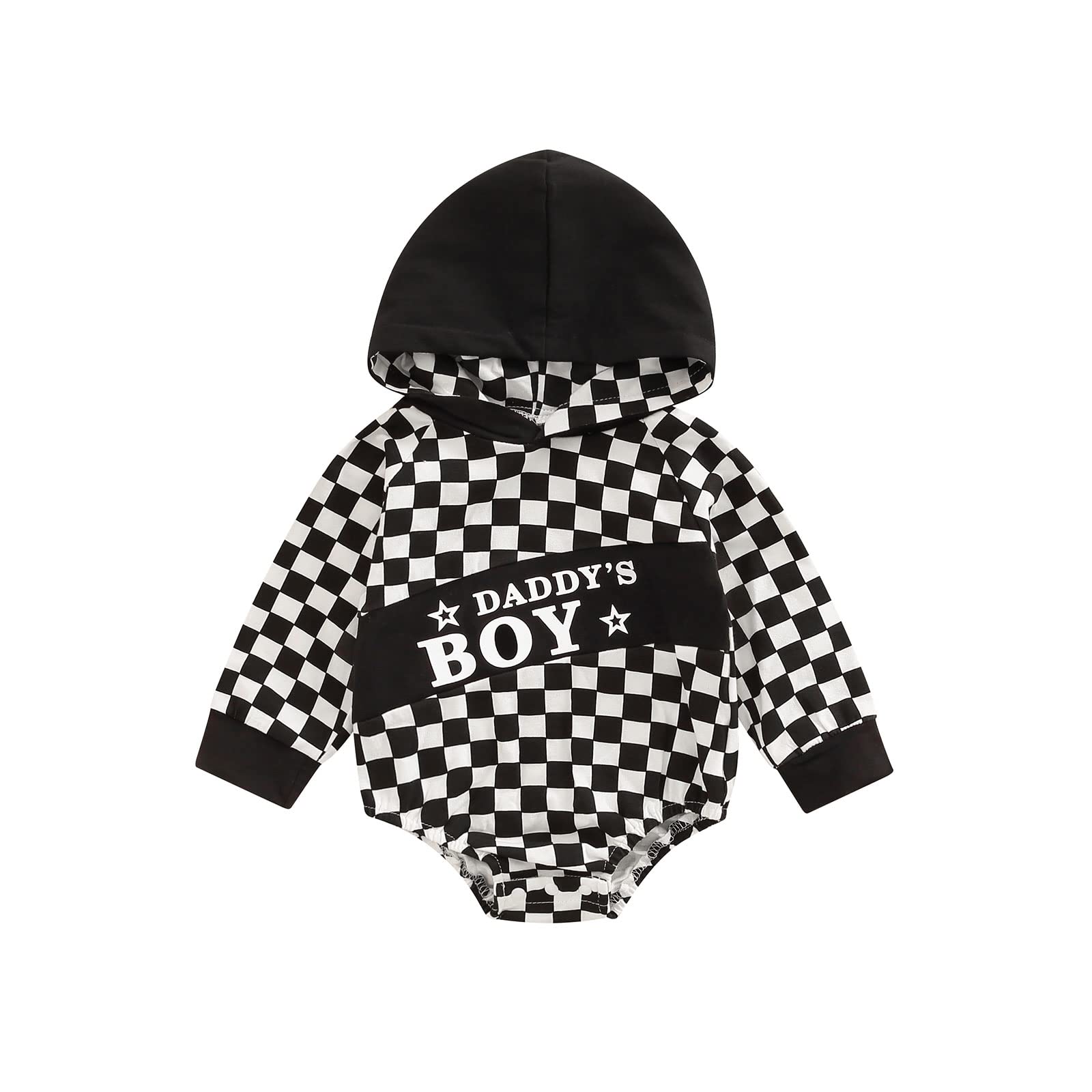 Newborn Baby Boy & Girl Romper Jumpsuit Hoodie Outfit - Soft Knit Sweater Top & Pullover Set for Fall Winter - Perfect for Family Photos, Daily Wear & Holiday Gifts