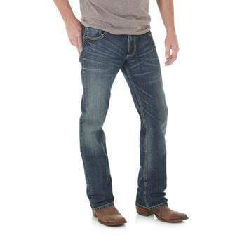 Wrangler Retro Layton LY Slim Boot Cut Jeans for Men - Classic Denim Pants for Casual Wear & Outdoor Activities