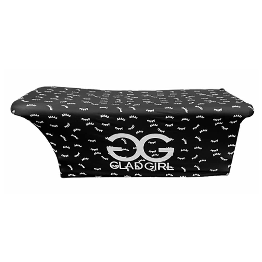 Waterproof Fitted Lash Bed Cover - Queen Size, Black - Soft & Breathable Mattress Protector for Allergies, Dust Mites & Spills - Perfect for Bedrooms, Guest Rooms & Dorms
