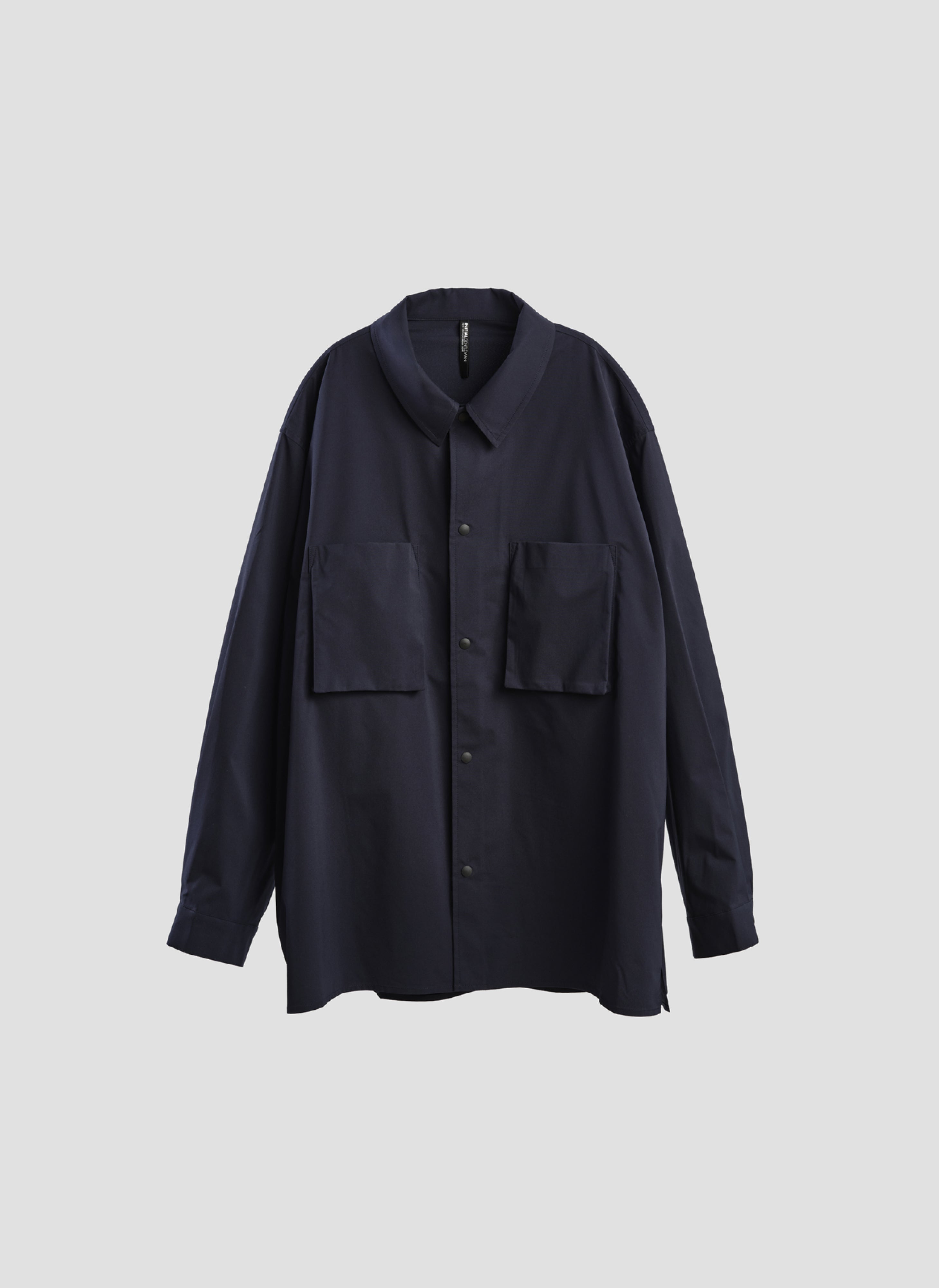 Minotech Snap Button Pocket Open Collar Shirt for Men - Casual Office Wear & Outdoor Activities