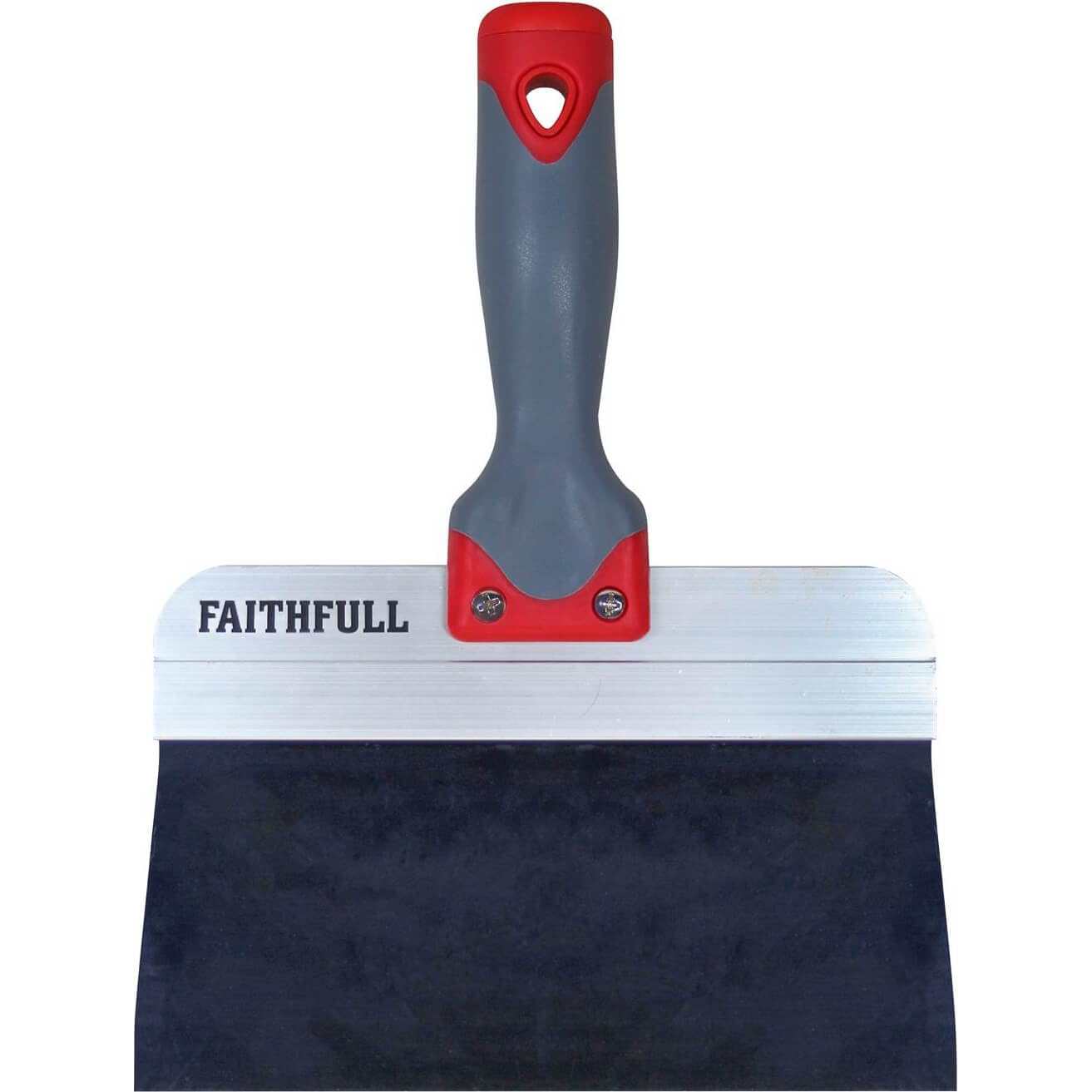 Premium 8-Inch Drywall Taping Knife - High Carbon Blue Steel Blade for Professional Drywall Finishing | Perfect for Joint Compound Application, Wall Repair & DIY Home Projects