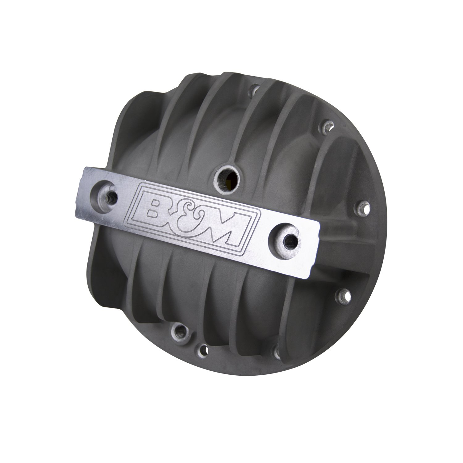 B&M 70502 Heavy Duty Differential Cover for Chevrolet Silverado, GMC Sierra - High Performance & Leak-Proof Protection for Off-Roading, Towing & Daily Driving