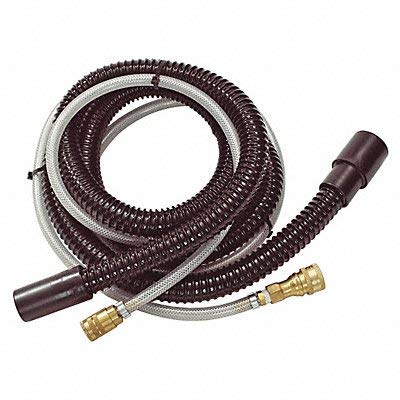 8 ft Vacuum and Solution Hose - Heavy Duty Cleaning Hose for Car Wash, Floor Cleaning & Home Maintenance