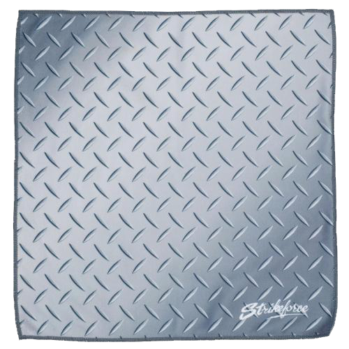 KR Strikeforce Premium Microfiber Towel - Super Absorbent, Quick Dry, Lint-Free - Gray (Pack of 1) - Perfect for Gym, Car Detailing, Sports & Household Cleaning
