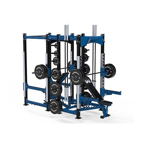 Wright Equipment Performance Series P 400 Half Rack Power Cage Combo for Home Gym Strength Training & Weightlifting