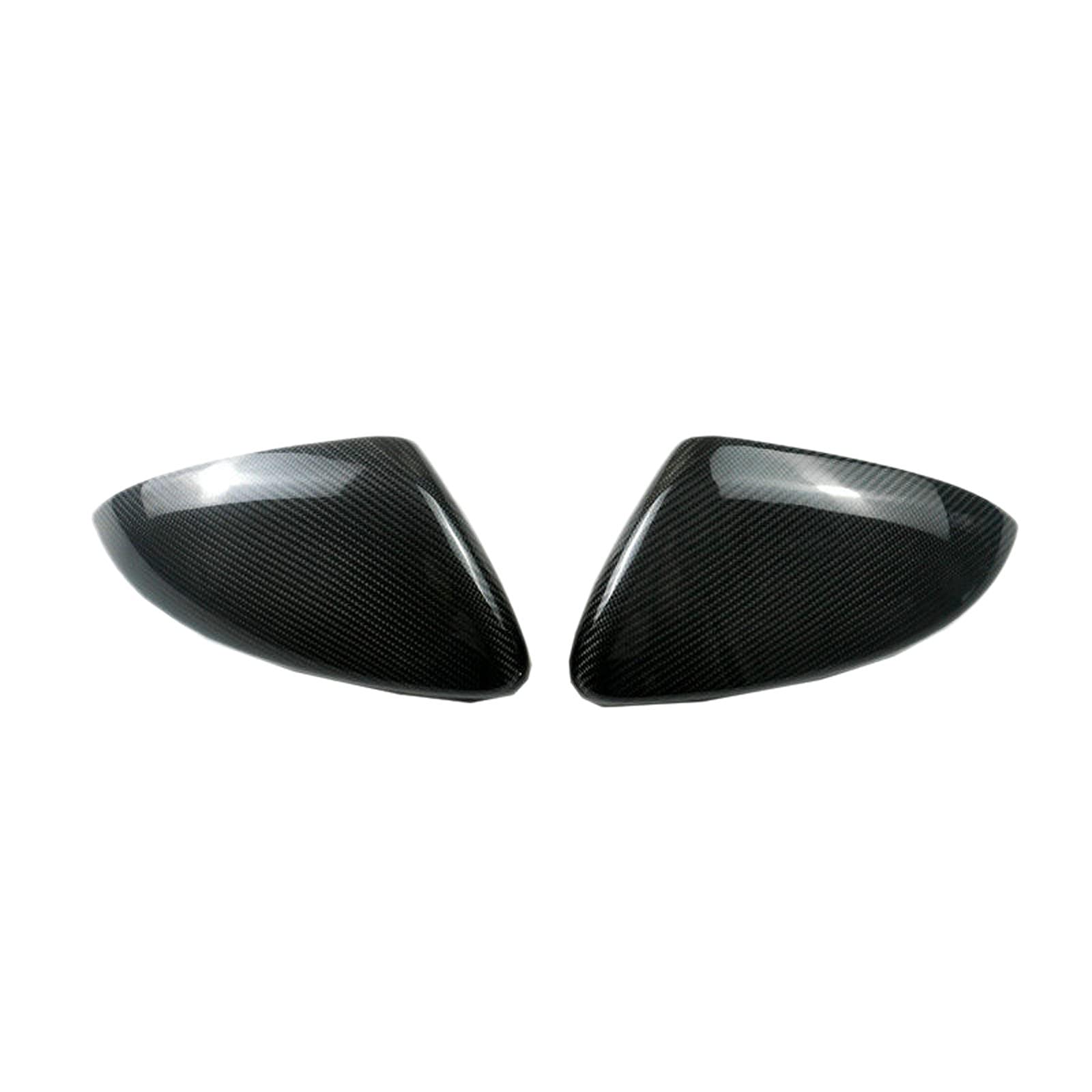 ANBXMWL Carbon Fiber Rearview Mirror Covers for VW Golf MK7 MK7.5 Golf 7 R (2013-2020) - Durable Side Mirror Caps, Weatherproof Protection, Easy Installation - Perfect for Car Enthusiasts & Daily Commuters