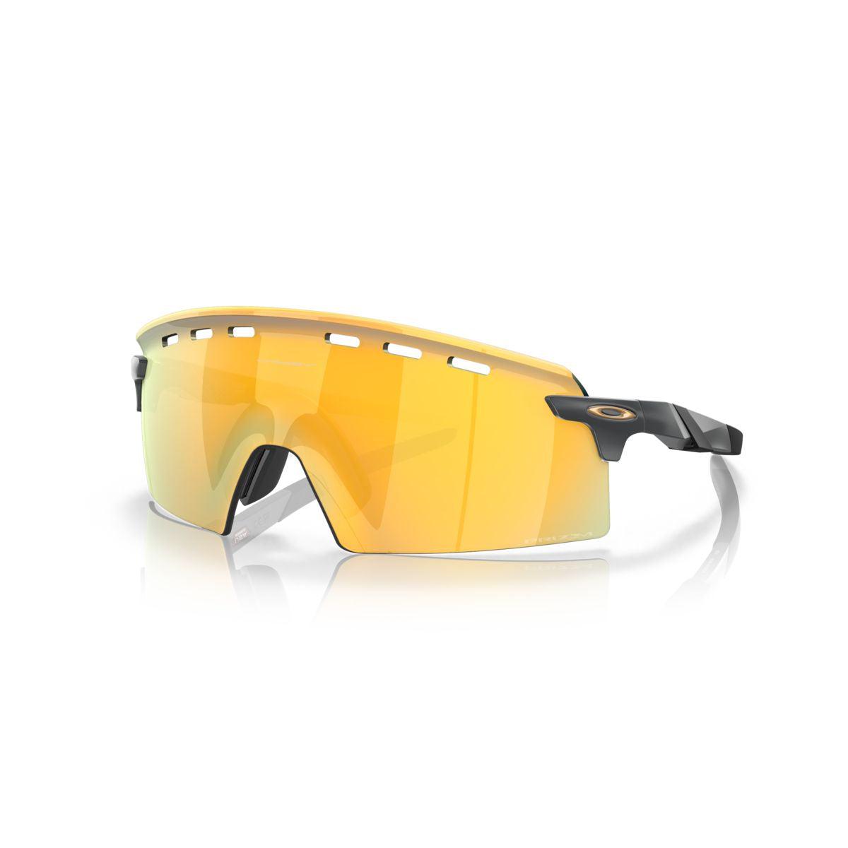 Oakley Encoder Strike Vented Matte Carbon Sunglasses with Prizm 24K Lens - 0OO9235 923506 - Perfect for Running, Cycling & Outdoor Sports