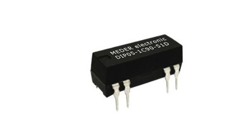 5V Reed Relays 1 Form A with Diode - 10-Pack DIP Molded for Industrial Automation & HVAC Control Systems