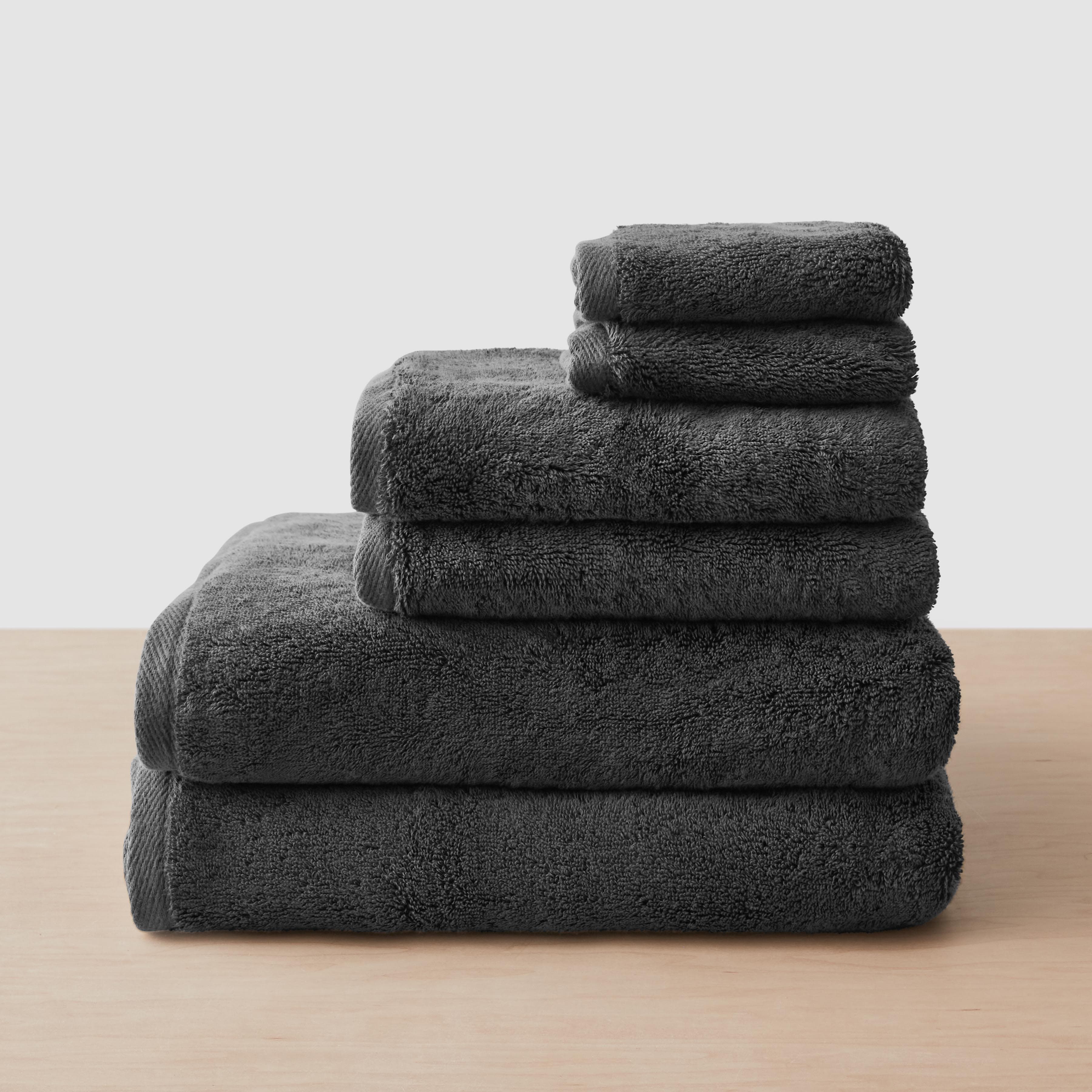 Premium Organic Cotton Plush Bath Towel Set - Ultra Soft & Absorbent for Spa, Bathroom & Beach Use