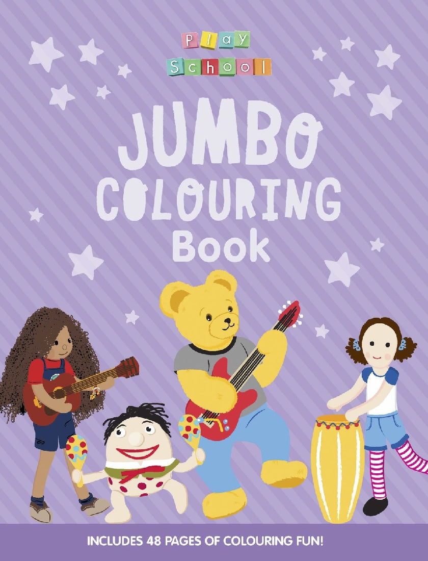 ABC KIDS: Play School Jumbo Coloring Book - 50+ Fun Pages for Toddlers & Preschoolers | Perfect for Home, Classroom & Travel Activities | Educational Art Supplies for Kids Ages 3-6