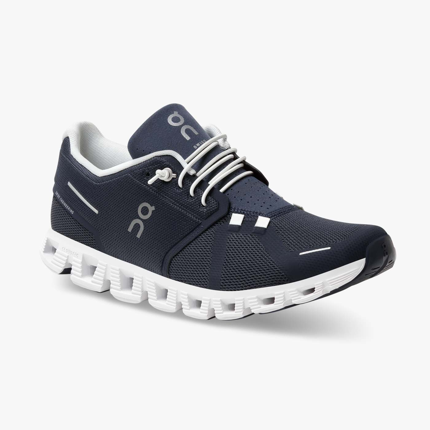 On Running Men's Cloud 5 Running Shoes - Lightweight & Breathable for Jogging, Gym Workouts & Daily Wear (Midnight/White)