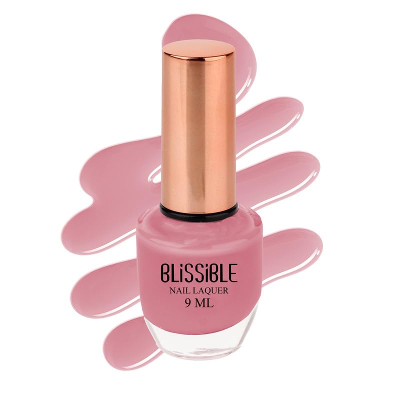 Blissible Quick Drying Nail Polish - Non-Smudging, Chip Resistant Nail Enamel with Glossy Finish - 9ml (Shade 14) - Perfect for Salon, Home Manicures & Special Occasions