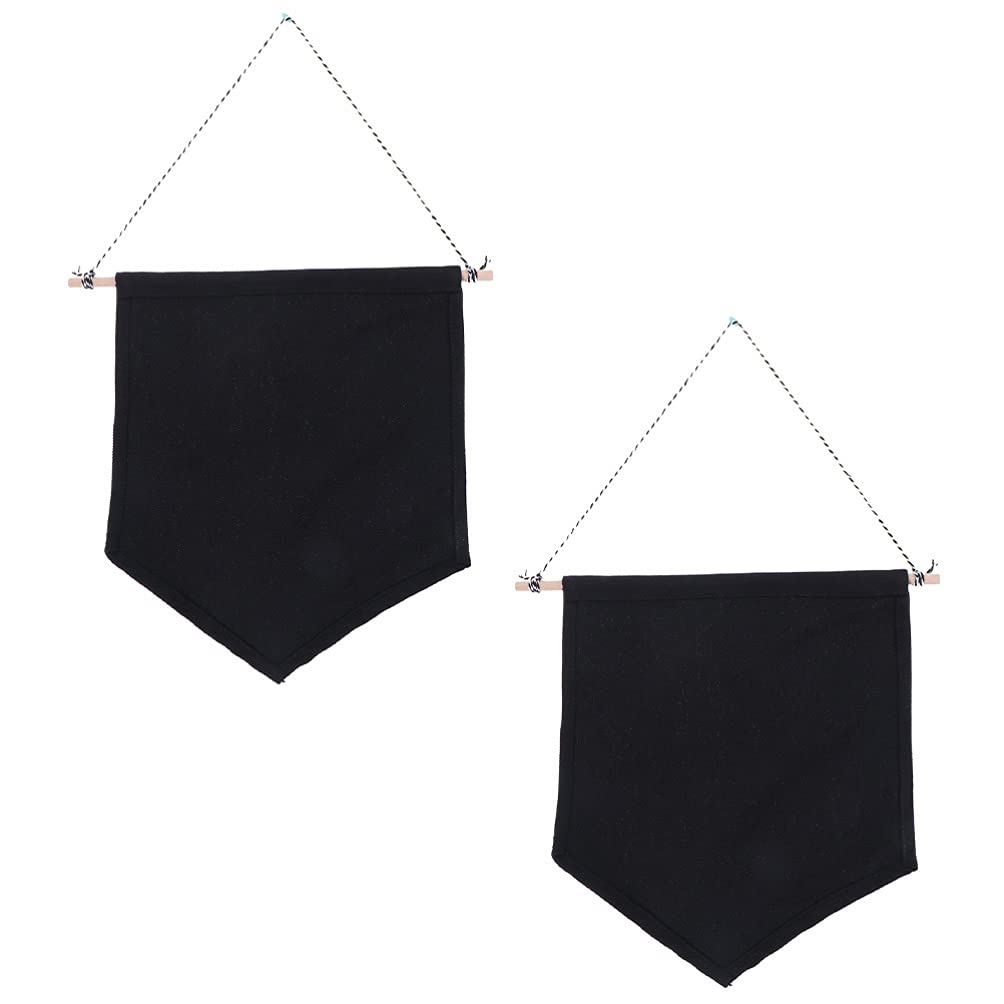 EXCEART 2-Pack Brooch Display Wall Hanging - Polyester Cotton Pendant Banner for DIY Jewelry, Buttons & Studs Organization | Perfect for Craft Rooms, Boutiques & Home Decor