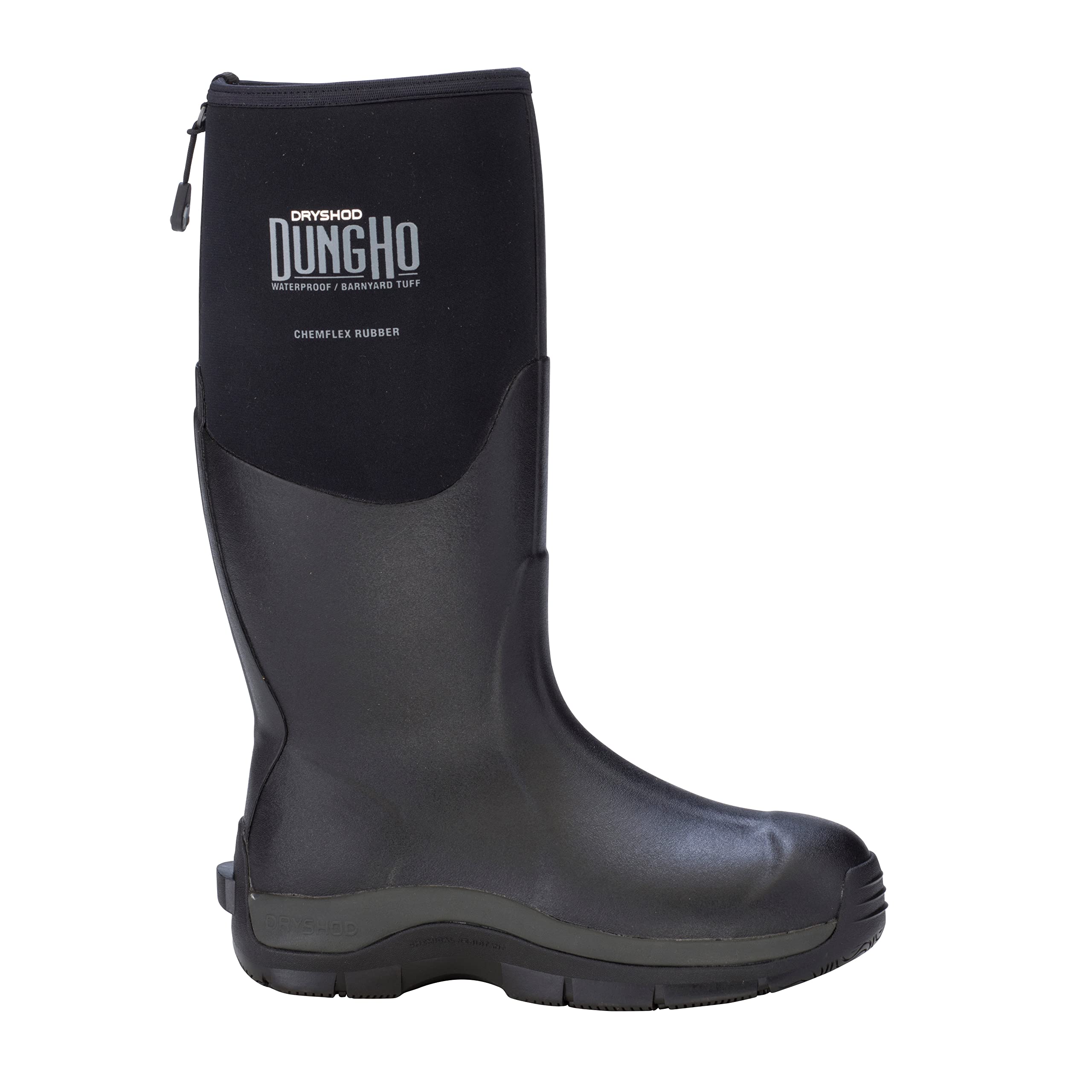 Dryshod Dungho Hi Men's Waterproof Foam Farming Boots for Outdoor Work, Hunting & Gardening - Durable Slip-Resistant Rubber Boots for All-Weather Protection