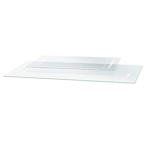 5-Pack Clear Glass Shelves 12