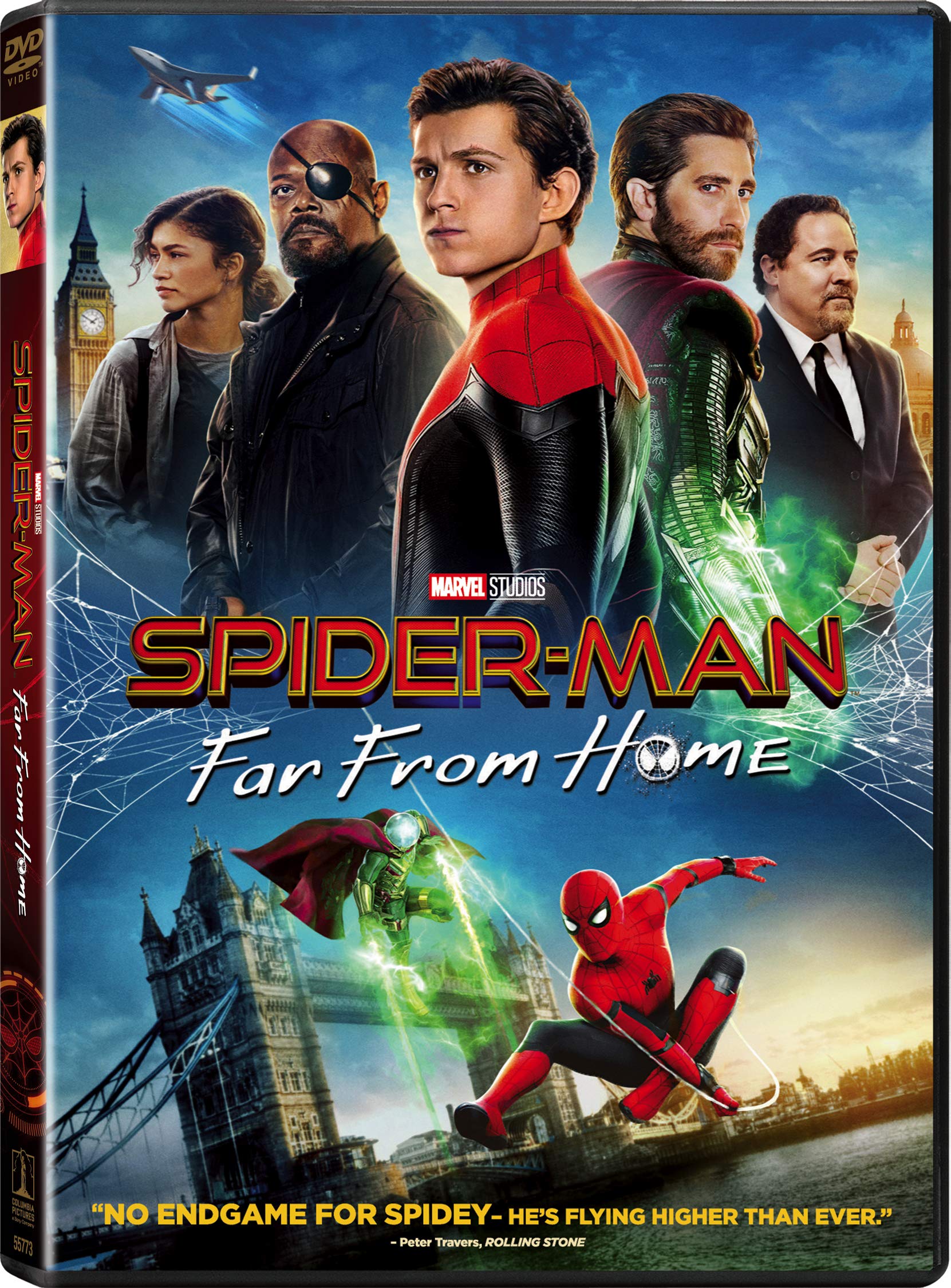 Spider-Man: Far from Home DVD - Marvel Superhero Movie for Kids & Adults - Perfect for Family Movie Nights & Action Film Lovers